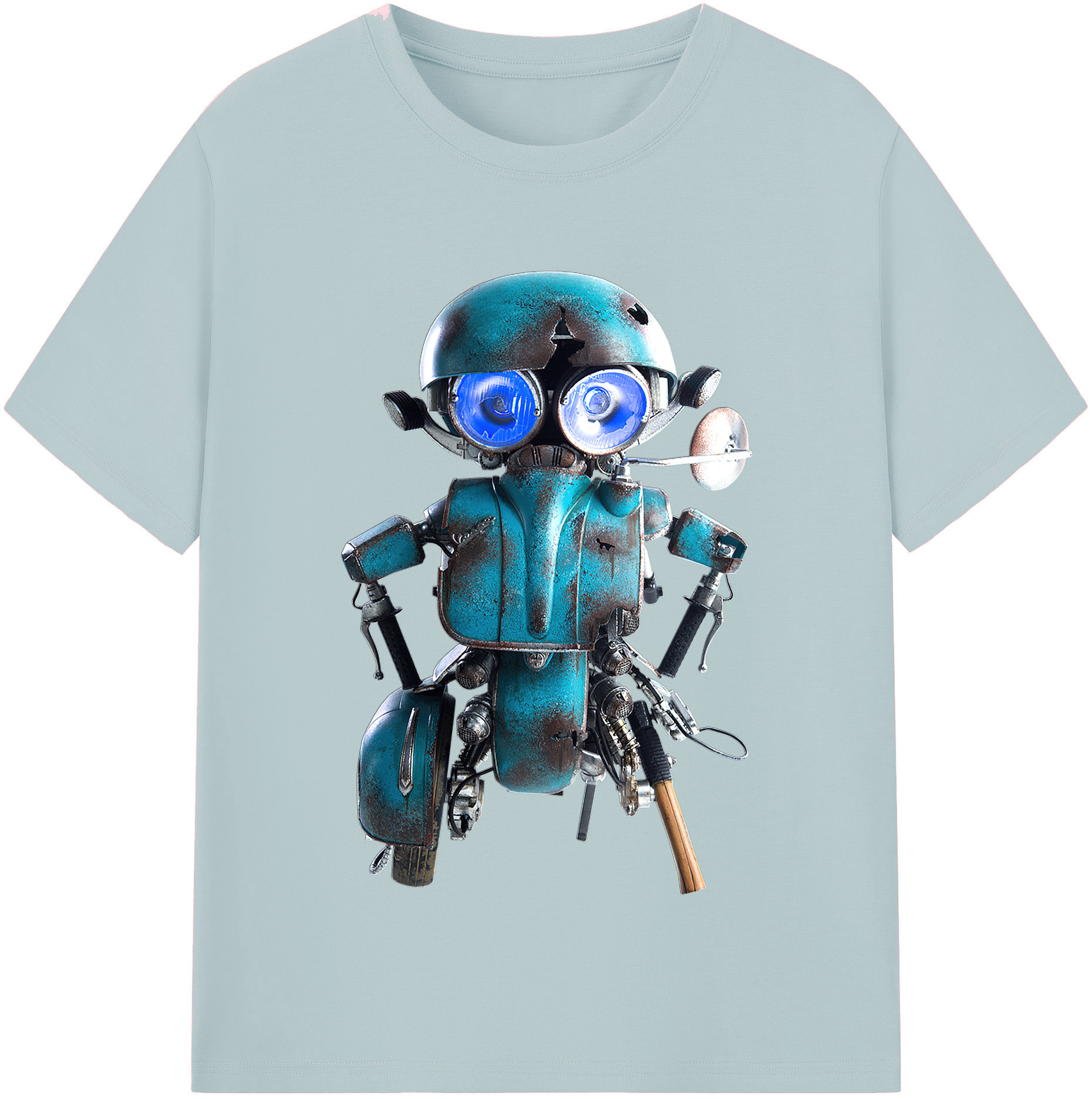 （画像用）  綿100％半袖Tシャツ（フロントプリント）